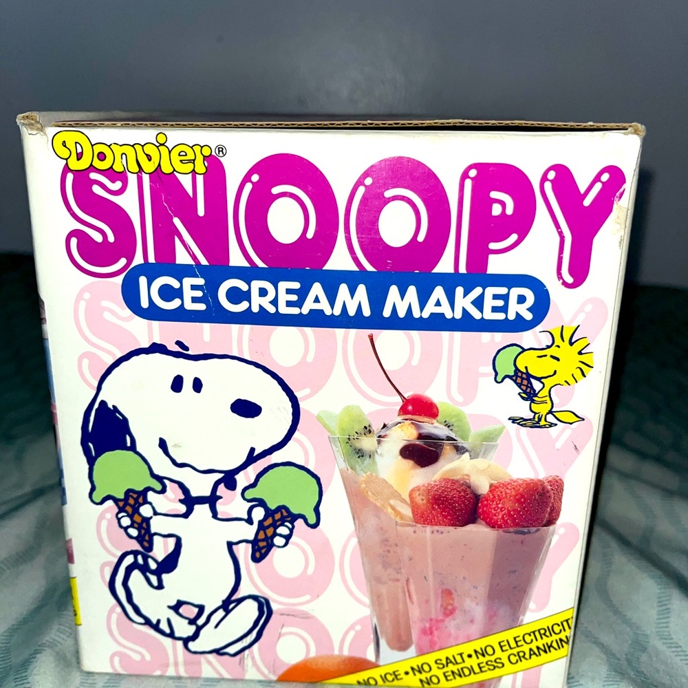 Snoopy Ice Cream Maker